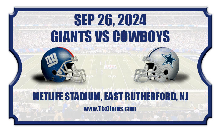 2024 Giants Vs Cowboys