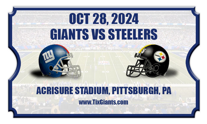 2024 Giants Vs Steelers