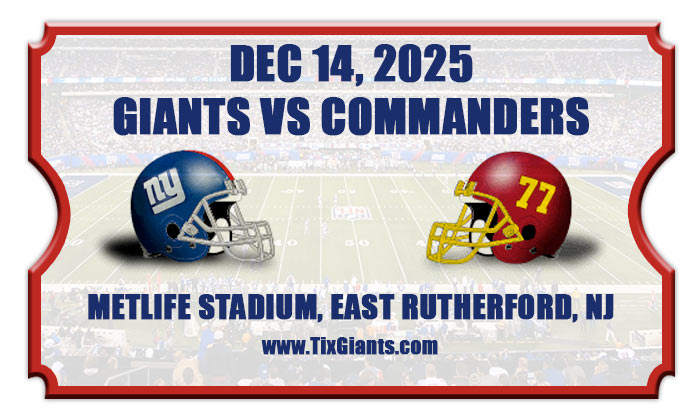 2025 Giants Vs Commanders