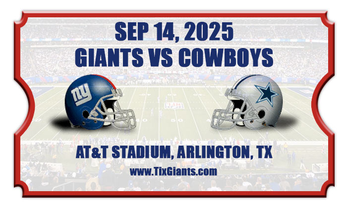 2025 Giants Vs Cowboys