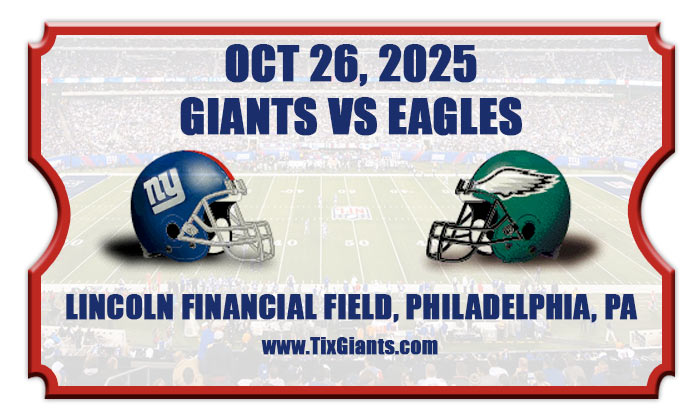 2025 Giants Vs Eagles
