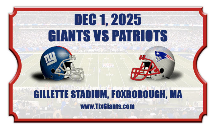 2025 Giants Vs Patriots