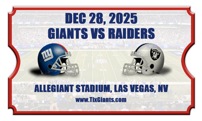 2025 Giants Vs Raiders